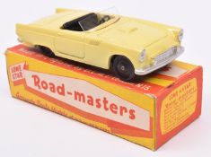 Lone Star Road-Masters Ford Thunderbird. An example in bright yellow with black interior with