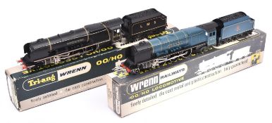 2 Wrenn Railways/Tri-ang Wrenn Locomotives. A BR Coronation Class 4-6-2 Tender Locomotive, 'City