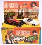 Corgi Toys The Avengers Gift Set No.40. Comprising John Steeds Vintage Bentley & Emma Peel's Lotus