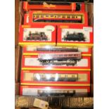 Quantity of Hornby Railways OO. 2x Terrier 0-6-0T tank locomotives- LBSCR example 'Brighton' (R.