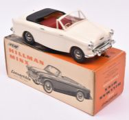 A Victory Industries 1:18 scale battery operated model of a Hillman Minx convertible. Moulded