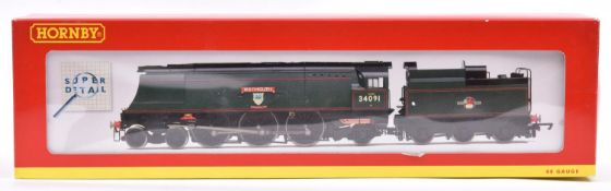 Hornby Hobbies BR 4-6-2 West Country Class 'Weymouth' (R.2282). RN34091. In lined Brunswick Green