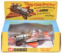 Corgi Toys Chitty Chitty Bang Bang (266). 1967 issue with original figures and both front and rear