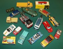 Quantity of Corgi Toys etc. Pennyburn Workmen's Trailer (109), boxed. Holmes Wrecker, Chevrolet