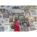 A quantity of Victorian and early 20th century photographs, various subjects, mainly portraiture.