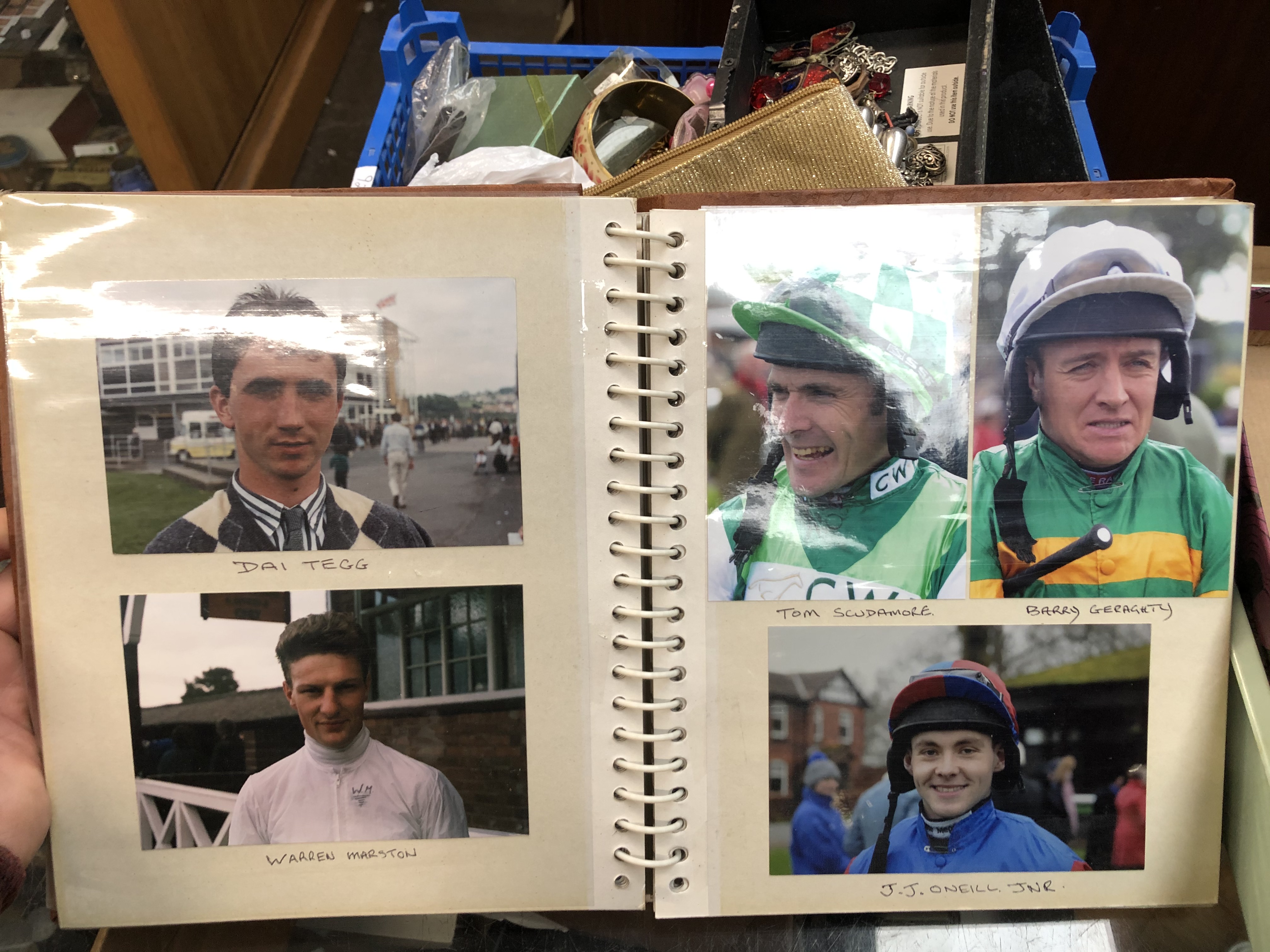 An album containing horse racing memorabilia Live bidding available via our website, if you - Image 7 of 11