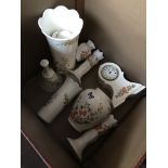 A box of Aynsley pottery Live bidding available via our website, if you require P&P please read