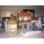 Stoneware bottles, decorative kitchen pots etc. Live bidding available via our website, if you
