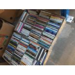 2 boxes of CDs Live bidding available via our website, if you require P&P please read important