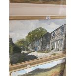 Sheila Hersey, 'Gargrave', oil on board, signed lower right, 39cm x 59cm, framed. Live bidding