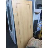 A veneered interior door Live bidding available via our website, if you require P&P please read