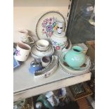 Various Poole pottery Live bidding available via our website, if you require P&P please read