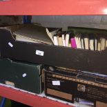 3 boxes of books. Live bidding available via our website, if you require P&P please read important