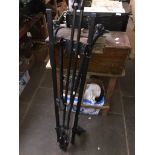 A sdet of car roof bars and and roof bike carrier Live bidding available via our website, if you