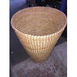 An Ali Baba laundry basket Live bidding available via our website, if you require P&P please read