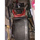 A a Sovereign petrol lawnmower Live bidding available via our website, if you require P&P please