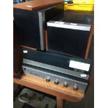 Fidelity music system with speakers Live bidding available via our website, if you require P&P