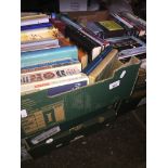 5 boxes of books Live bidding available via our website, if you require P&P please read important