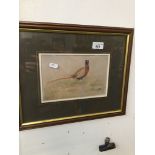 Small print of a grouse after R. Fletcher Live bidding available via our website, if you