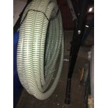 A roll of flexi hose, approx 1" diameter Live bidding available via our website, if you require P&