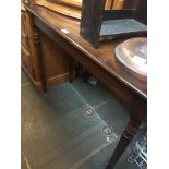 A reproduction console table Live bidding available via our website, if you require P&P please
