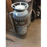 An old fire extinguisher Live bidding available via our website, if you require P&P please read