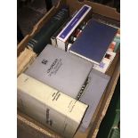 A box of books Live bidding available via our website, if you require P&P please read important