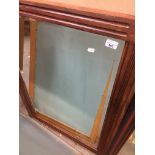 A large over mantle mirror Live bidding available via our website, if you require P&P please read