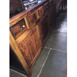 A modern rustic style sideboard