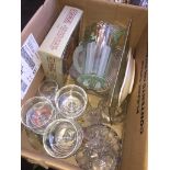 Box of glassware