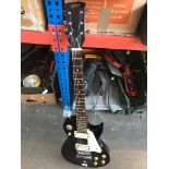 Gretsch style electric guitar - repair to neck