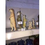 6 Countrylife meerkat ornaments