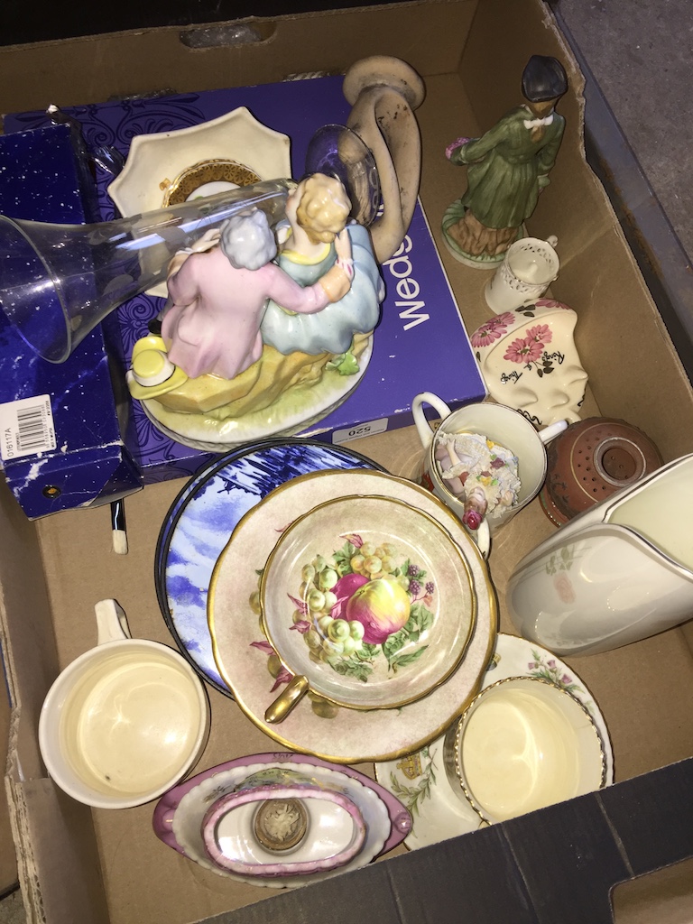 Box of ceramics