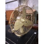 A vintage G.E.C. electric table fan