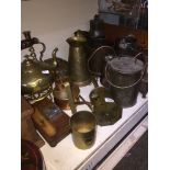 Selection of copper and brass