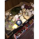 Box of ornaments