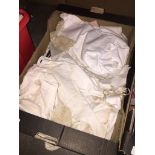 A box of childrens vintage clothing