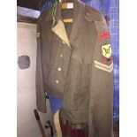 A Royal Army Ordnance Corps jacket.