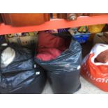 3 bags of cushions