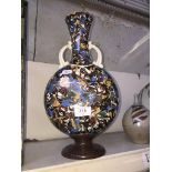 Minton vase - signed T.Bradley