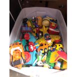 A box of toys