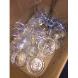 Box of glassware