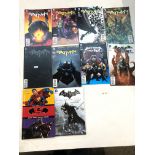 A collection of 8 DC Batman The New 52 comics including embossed variant - £10+VAT to a UK add.