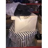 2 boxes of ladies fashion hats.