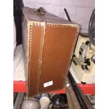 A vintage briefcase