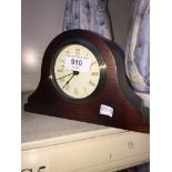 Wooden mantel clock