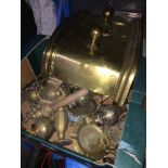 Box of brass and brass fender