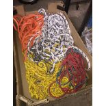 Box of climbing rope