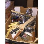 A box of cutlery