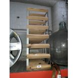 A 36 bottle wine rack